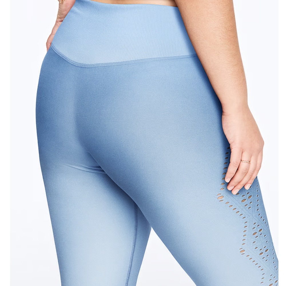 Blue Ombré leggings Victoria secret PINK